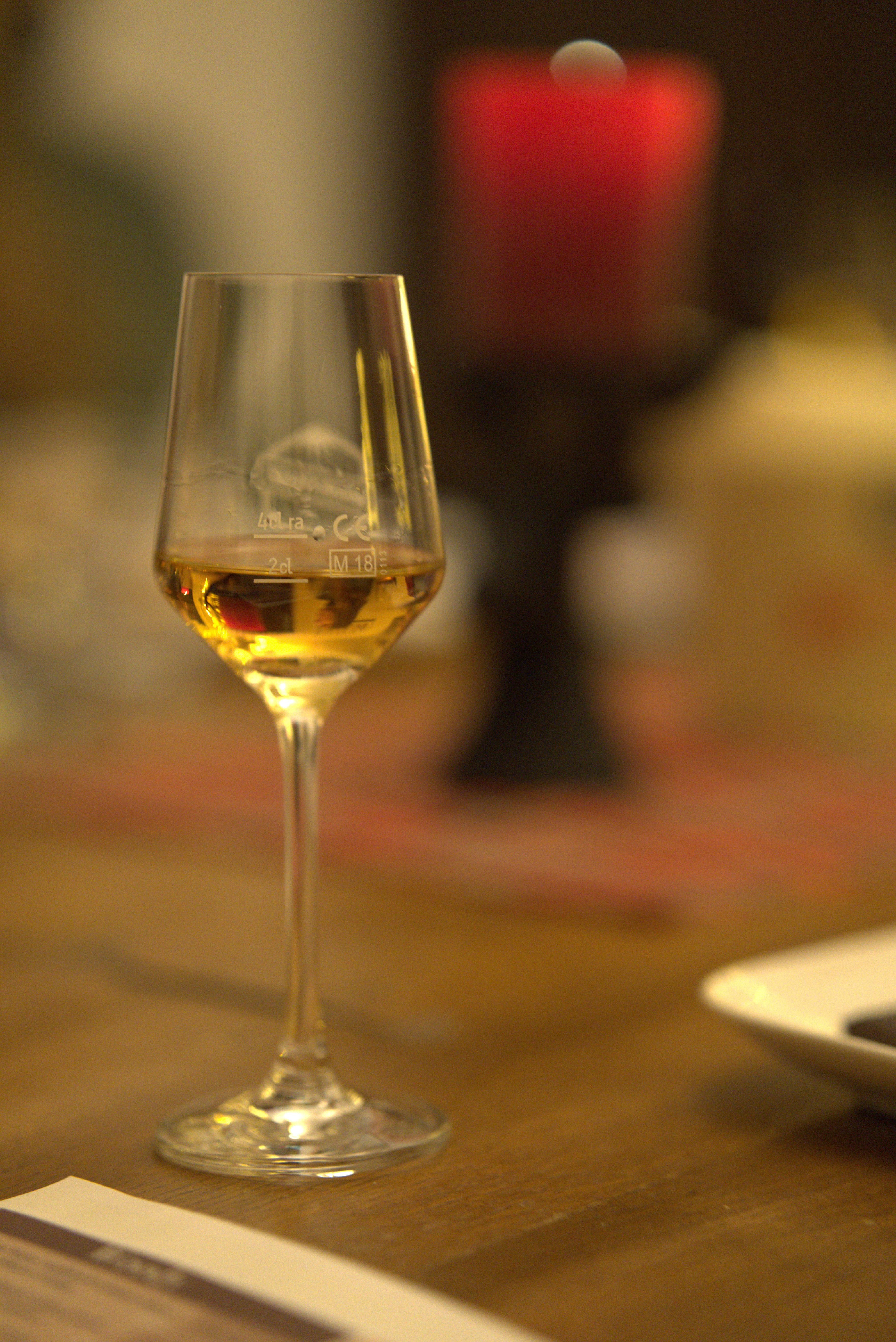 Een foto van tijdens een proeverij